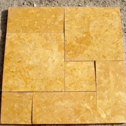 Flowery-Gold-Sandstone-Polished