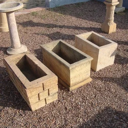 Teak-wood-Sandstone-Trough-Stone