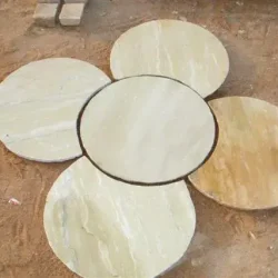Yellow-Mint-Sandstone-Stepping-Stone